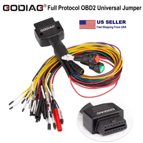 A01sf347 Godiag Breakout Tricore Cable Full Protocol Obd2 Jumper For E-c-u Program