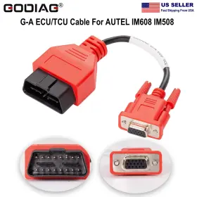 A01sf411 Godiag G-a Ecu/tcu Cable For Autel Im608 Im508 With Gt107 Read And Write Data