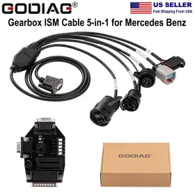 Vgs-9gt-725 Godiag A01sf422 5-in-1 Gearbox Ism Cable For Benz Ism/vgs-9gt-725/vgs-fdct 724/vgs2-722.8