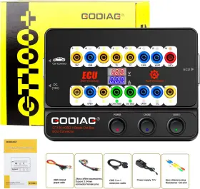 A01so537-b Godiag A01so537-b/so537-c Gt100 Pro/new Plus Gpt Obdii Breakout Box Ecu Bench Connector