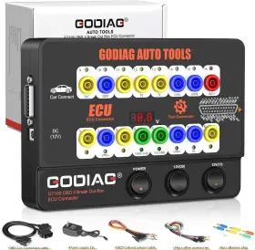 A01so537 Godiag A01so537/so537-b Gt100/gt100 Pro Obdii Breakout Box Ecu Connector 16pin Protocol Detector