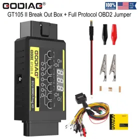 H01se158-c-1 Godiag Gt105 Ii Obd2 Breakout Box With Full Protocol Universal Jumper