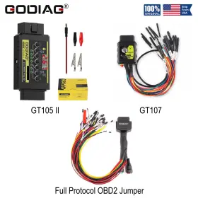 H01se161-c Godiag Sf347 Gt105 Ii Gt107 Dsg Gearbox Data Write Adapter And Full Protocol Obd2 Jumper