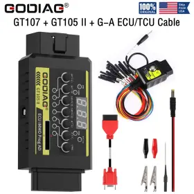 H01se161-c Godiag Sf411 Gt107 Dsg Gearbox Adapter With Gt105 Ii Immo Prog Ad G-a Ecu/tcu Cable