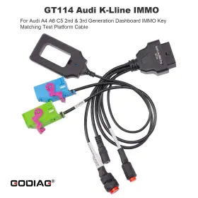 H01sf409 Godiag Gt114 For Audi K-lline 2nd And 3rd Generation Dashboard Immo Test Platform