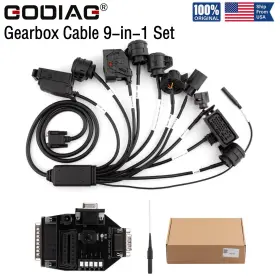 H01sf419 Godiag Gearbox Cable 9-in-1 Set For V30 Dq200 Vl300 Vl381 Dq250 Dq380 Dl382