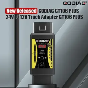 H01so659-b Godiag Gt106 Plus 24v To 12v Heavy Duty Truck Adapter For Easydiag/m-diag/diagun