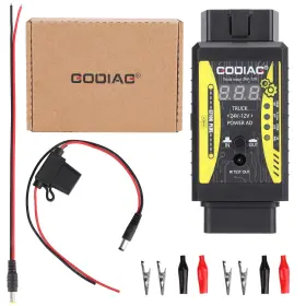 H01so659 Godiag Gt106 24v To 12v Heavy Duty Truck Adapter Power Module Converter For X431