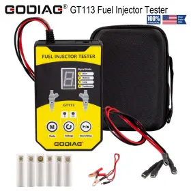 H01so794 Godiag Gt113 Universal Fuel Injector Tester Cleaner Kit 8 Pulse Modes