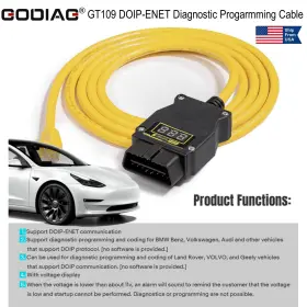 H01sp545 Godiag Gt109 Doip-enet Diagnostic Programming Cable For Doip Protocol Vehicles