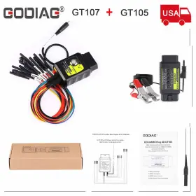 Hkse161ea Godiag Gt105 Immo Prog Ad Gt107 Dsg Gearbox Data Read/write Adapter Usa Ship
