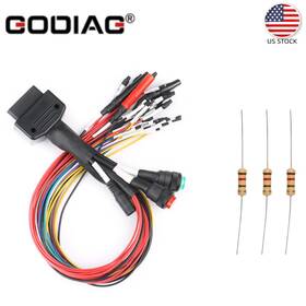 Godiag Hksf347 Full Protocol Obd2 Jumper Cable Lines For E-c-u Immo Abs Cluster Bench