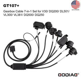 Godiag Hksf380-full Gearbox Cable 7-in-1 Set Work With Gt107 Dsg Plus Data Adapter