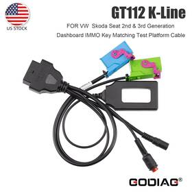 Godiag Hksf395 Gt112 K-line For Skoda Dashboard Immo Key Table Test Platform Cable