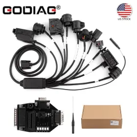 Hksf419 Godiag Gearbox Cable 9-in-1 Set For V30/ Dq200/ Dl501 Used With Obd2 Devices