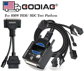 Hksk348 Godiag For Bmw Fem/bdc Test Platform Work With Vvdi2/key Tool Plus Pad Cgdi