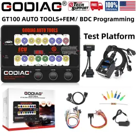 L01so537 Godiag Gt100 Obdii Break Out Box Connector With Test Platform For Bmw Fem/ Bdc