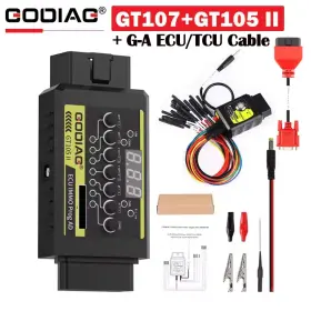 Se161-c Godiag Sf411 Gt105 Ii Ec.u Immo Kit Gt107 Dsg Gearbox Adapter With G-a Ecu/tcu Cable