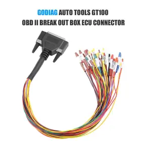 Sf227us01 Godiag Colorful Jumper Cable Db25 For Gt100 Connector Obdii B-reakout Box