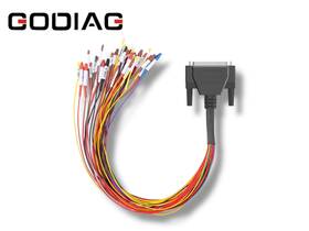 Godiag Sf277 - Colorful Jumper Cable Db25 For Gt100 And All Ecu Connections