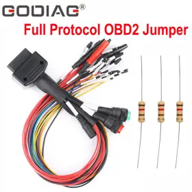 Sf347k01 Godiag Full Protocol Obdii Jumper Cable Car Diagnostic Connect To E-cu