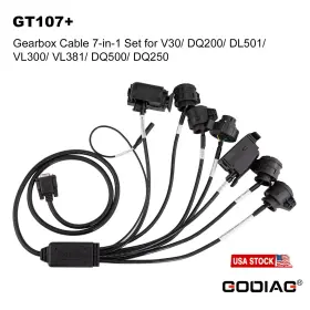 Sf380-full-e Godiag Gearbox Cables 7-in-1 Set For V30/ Dq200/ Dl501/vl300/ Vl381/ Dq500/dq250