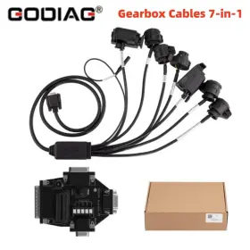 Sf380001 Godiag Gearbox Cables 7-in-1 Set For V30/dq200/dl501/vl300/vl381/dq500/dq250