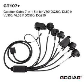 Godiag Sf380fullgodiag Gearbox Cables For V30/dq200/dl501/vl300/vl381/ Dq500/ Dq250 Work Gt107