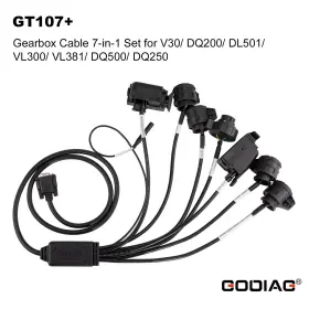 Sf380fullgodiag Godiag Gearbox Cables For V30/dq200/dl501/vl300/vl381/ Dq500/ Dq250 Work Gt107