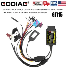 Immo4 Godiag Sf414 Gt115 For M-qb Can-bus Uds 4th Test Platform Pogo Pin Write Data