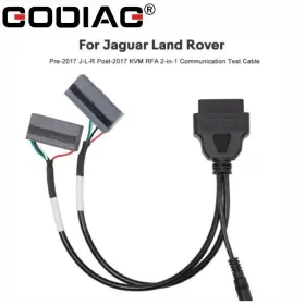 Sf420001godiag Godiag Test Cable 2-in-1 For Jaguar Land Rover Pre-2017 J-l-r Post-2017 Kvm Rfa