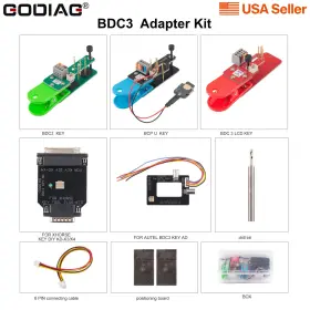 Bdc03 Godiag Sk497 Bdc3 Adapter Kit For Key/ Bcp U Lcd Key Xhorse Keydiy