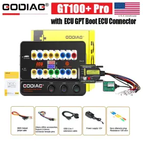 So537-b Godiag So676 Gt100 Pro Obdii Breakout Box With Ecu Gpt Boot Connector