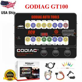 Godiag So537ukd Gt100 Auto Tools Obd2 Protocol Detector And Break Out Box E-cu Connector