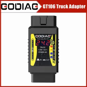 Gt106 Godiag So659 24v To 12v Heavy Duty Truck Adapter For X431 Thinkcar Thinkdiag