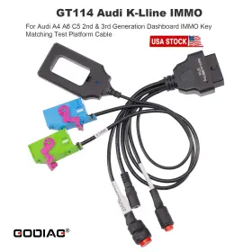 Ssf409 Godiag Gt114 K-lline Test Platform For Audi Immo A4 A6 C4 2nd/3rd Dashboard