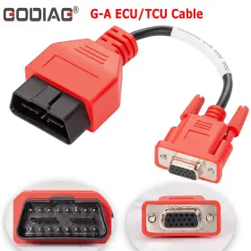 Ushksf411ukd Godiag G-a Cable Work For Autel Im608 Im508 With Gt107/godiag E-c-u Gpt Adapter