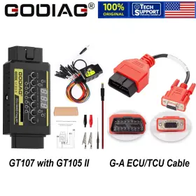 W01se161-c Godiag Sf411 Gt105 Ii Ec.u Immo Kit Gt107 Dsg Gearbox Adapter With G-a Ecu/tcu Cable