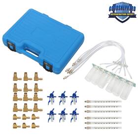 Goodshepherd18 Gp1128834dh 6 Cylinder Diesel Injector Flow Meter Kit Common Rail Adaptor Fuel Tester Tools
