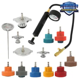 Gp920669dh Goodshepherd18 Coolant Vacuum Type Cooling System Universal 14pcs Radiator Pressure Tester Set