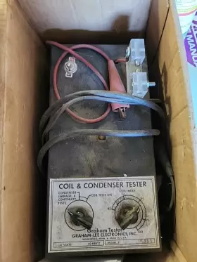 31-smxh Graham Vintage Lee Electronics Inc. Coil And Condenser Tester Model 31