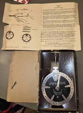 H. Hoffman Co 225705 Vintage H. Keylock Decoder 1937-1942 For Plymouth/dodgers. Works Too