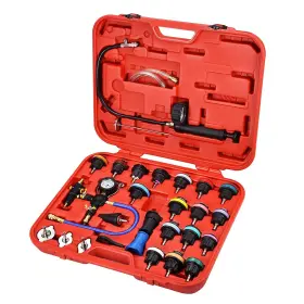 Handor 767065455762 28pcs Universal Radiator Pressure Tester Kit Coolant Vacuum Refill