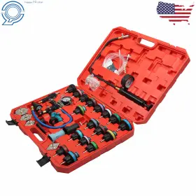 Hp89091 Happy19star 33 Pcs Radiator Pressure Tester Kit Vacuum Type Coolant Cooling System Tool Set