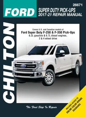 26671-fm Haynes Chilton Ford Super Duty Pick-ups 2017-2021 Repair Manual Full