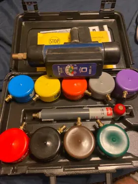 Fpt25-09 Hickock Hand Held Fuel Cap Tester With Adapters