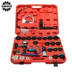 Hgf118788 Home-garden-fix New Radiator Cooling System Pressure Tester Kit Coolant Vacuum Refill 33pcs