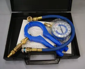 90-001a Ice32 A/c Charge Kit With Gauge Hose And Can Punch Sh6226