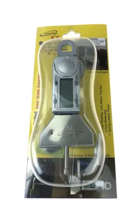 35-0904 Igaging 0-4 Inch Digital Depth Gage Gauge 0.0005 Inch-metric-fraction Tire Tread