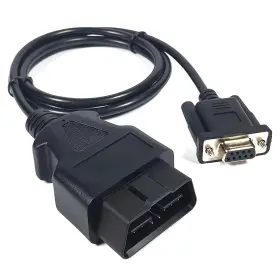 Aufnd01d0ik Ikkegol Db9 Serial Rs232 To Obd Cable Female Male Diagnostic Extension Cord